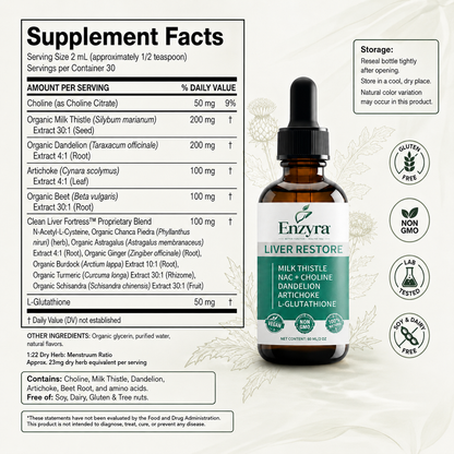 Enzyra Liver Restoration Drops