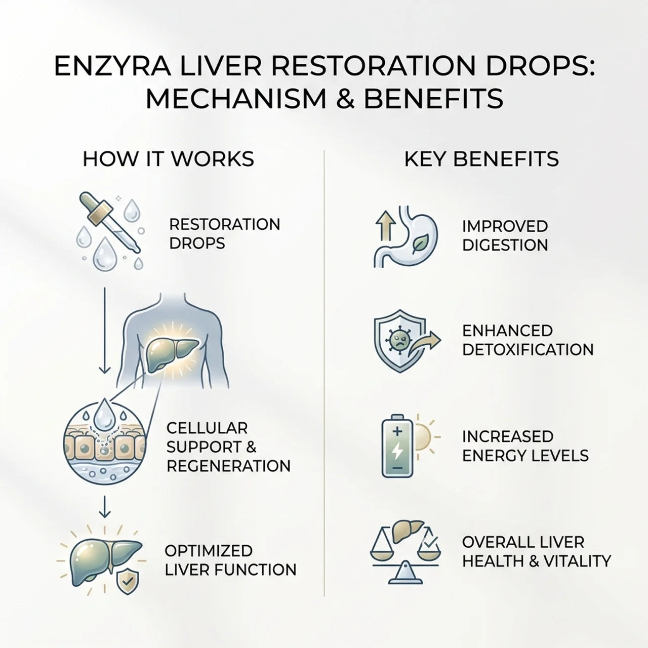 Enzyra Liver Restoration Drops